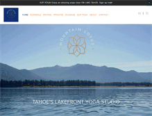 Tablet Screenshot of mountainlotusyoga.com